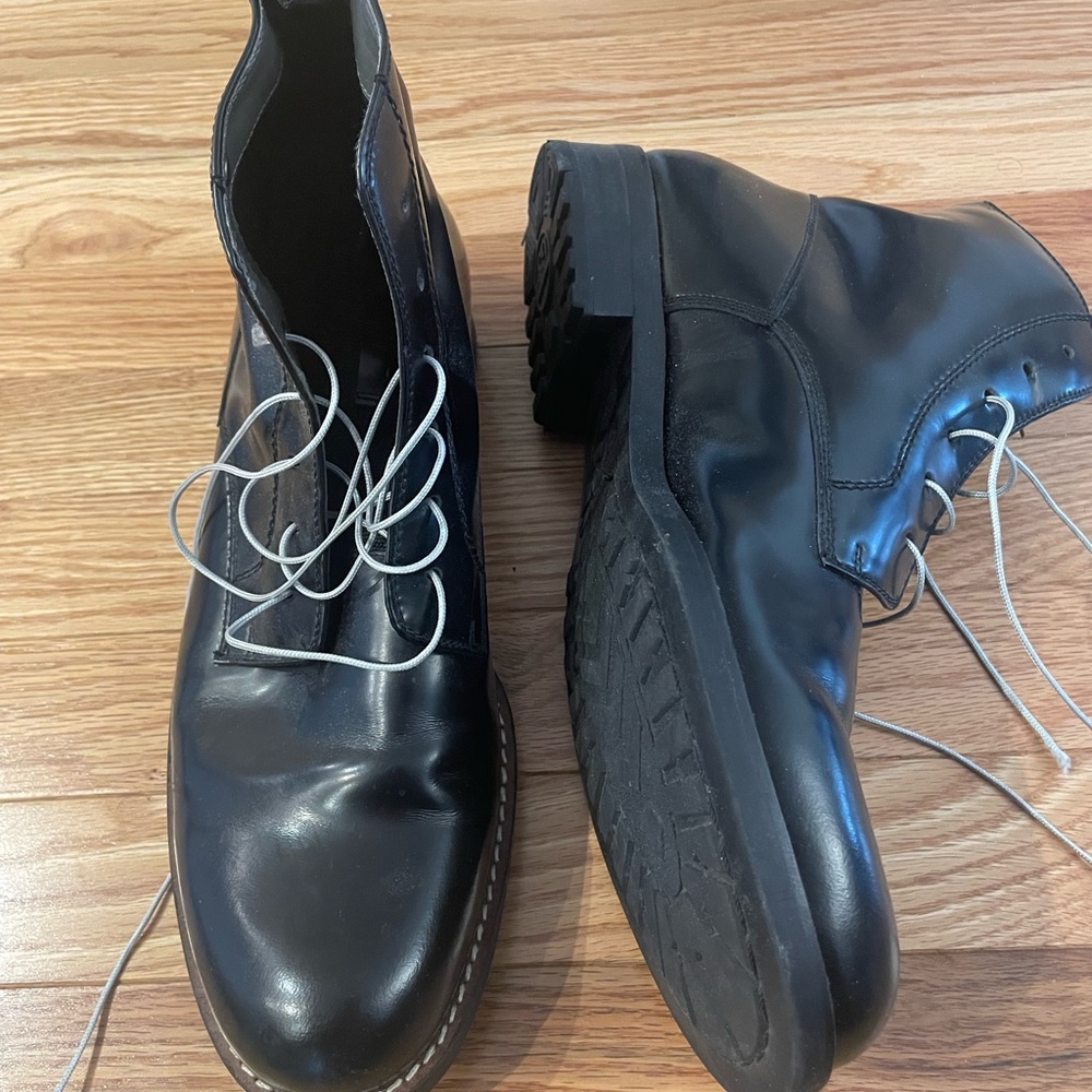 G-Star Black Leather Men's Boots
